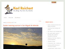 Tablet Screenshot of karlreichert.com